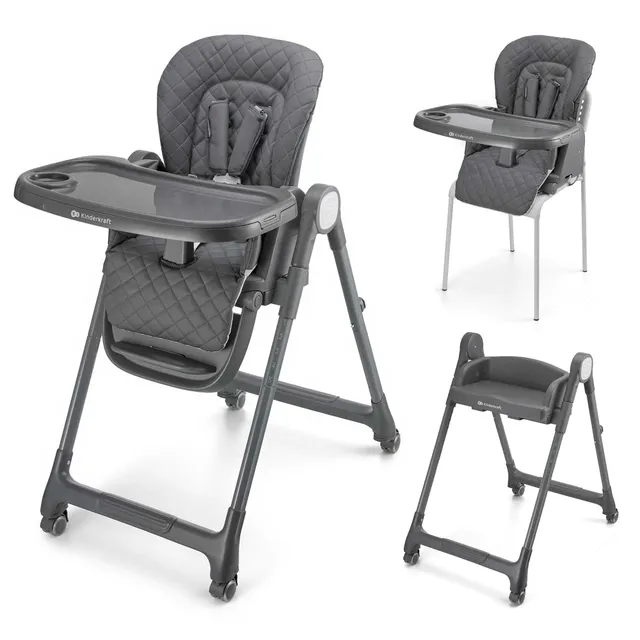 kinderkraft-tulo-hochstuhl-grau-3-in-1-bis-25-kg image 1