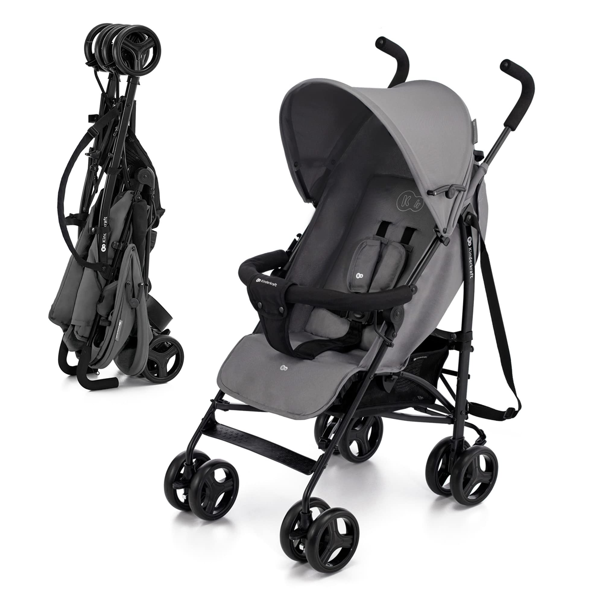 kinderkraft-tik-buggy-sportwagen-grau-liegebuggy-6-5-kg image 1