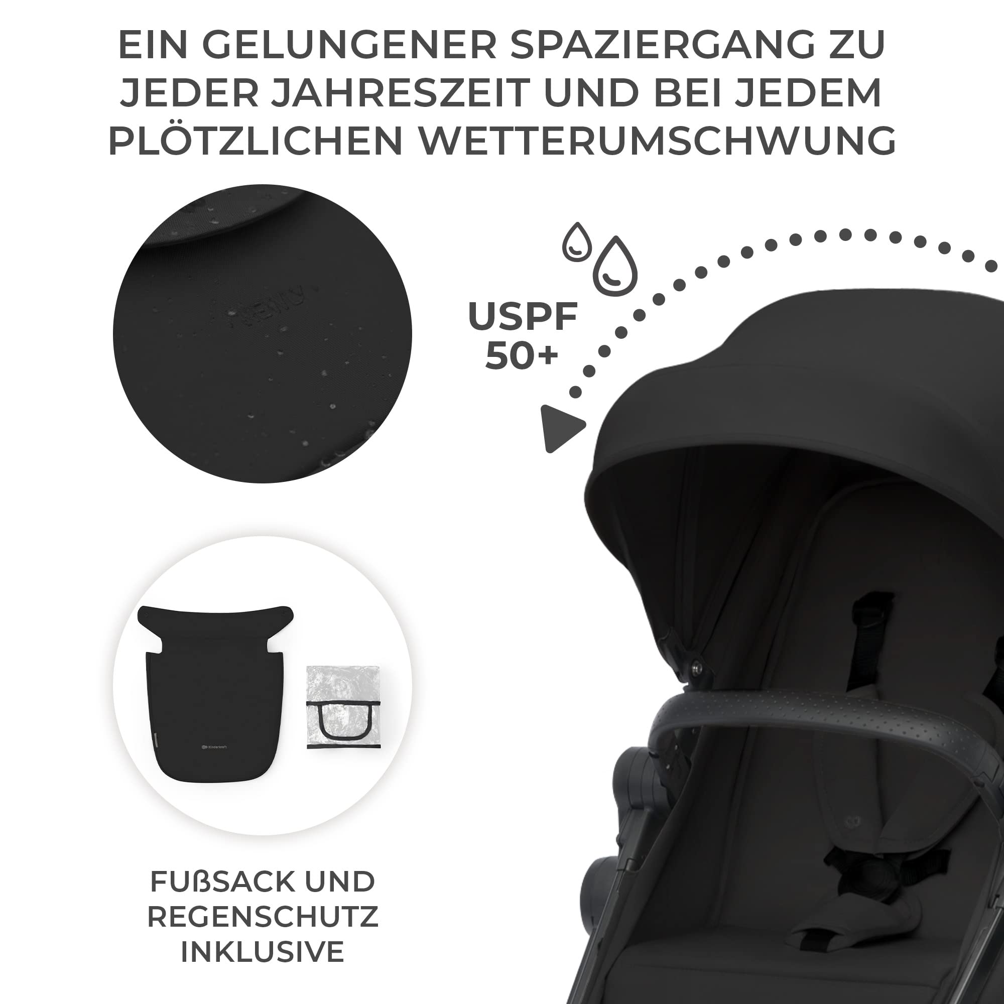 kinderkraft-newly-kombikinderwagen-schwarz-4-in-1-set image 7