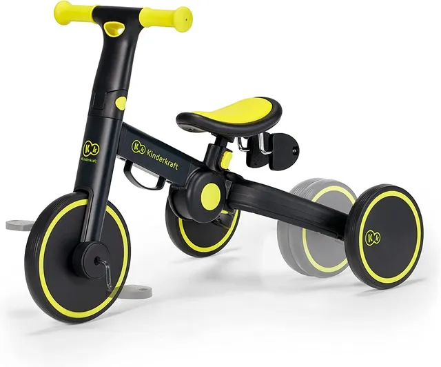 kinderkraft-4trike-dreirad-3-in-1-schwarz-klappbar image 1