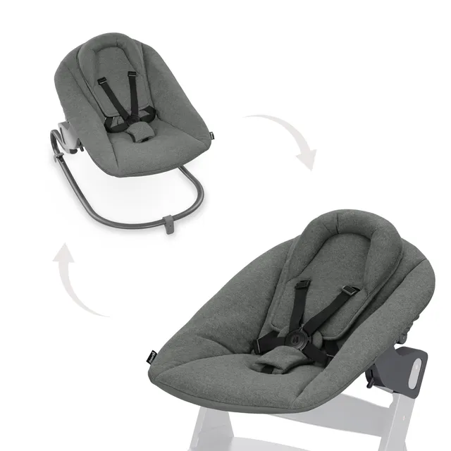 hauck-alpha-bouncer-premium-babywippe-dark-grey image 1