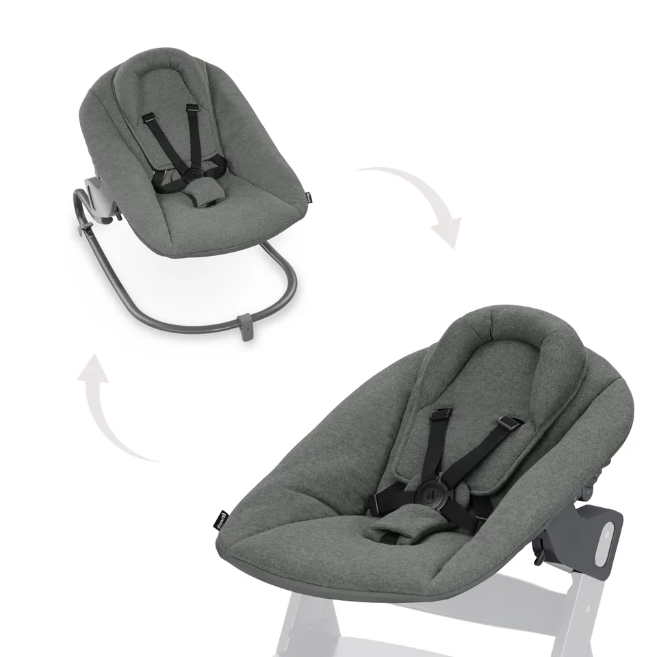 hauck-alpha-bouncer-premium-babywippe-dark-grey image 1