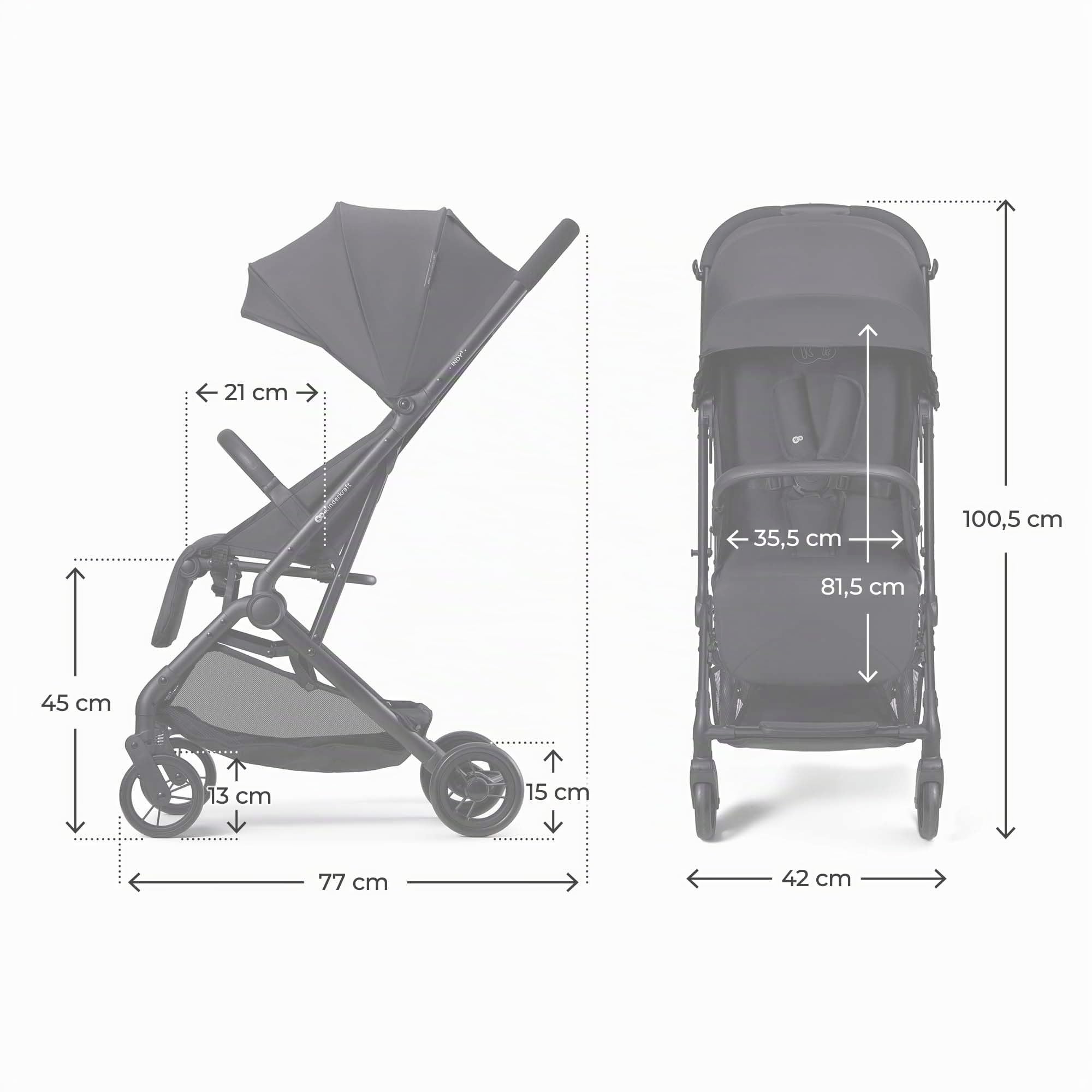 kinderkraft-indy-3-buggy-ab-geburt-schwarz-7-3-kg image 6