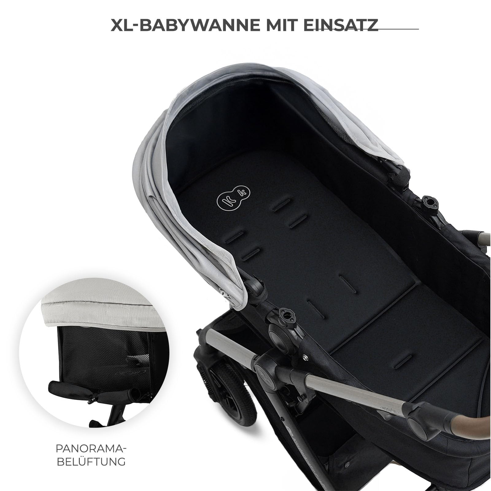 kinderkraft-moov-2-xl-air-kinderwagen-3-in-1-grau-luftreifen image 5