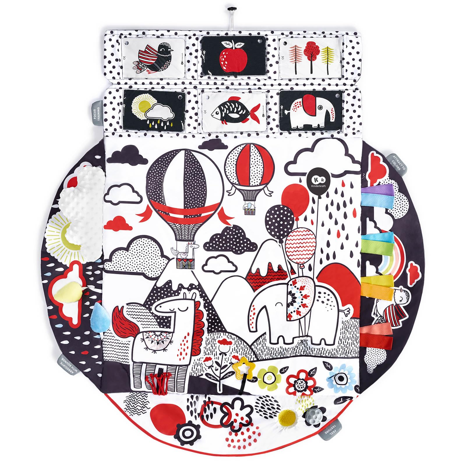 kinderkraft-4smart-spielmatte-mehrfarbig-mit-b-llebad image 7