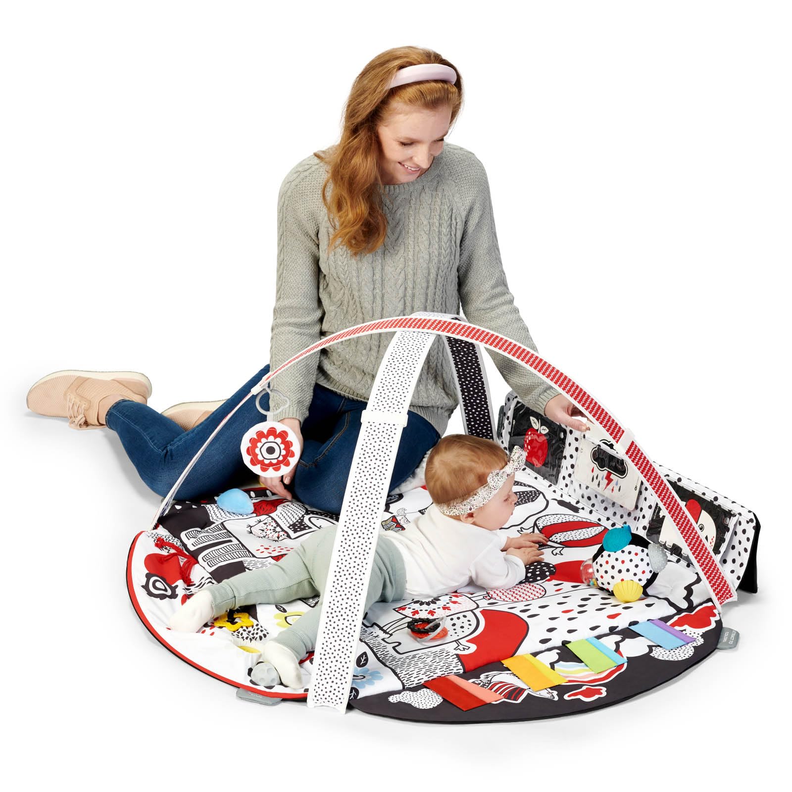 kinderkraft-4smart-spielmatte-mehrfarbig-mit-b-llebad image 5