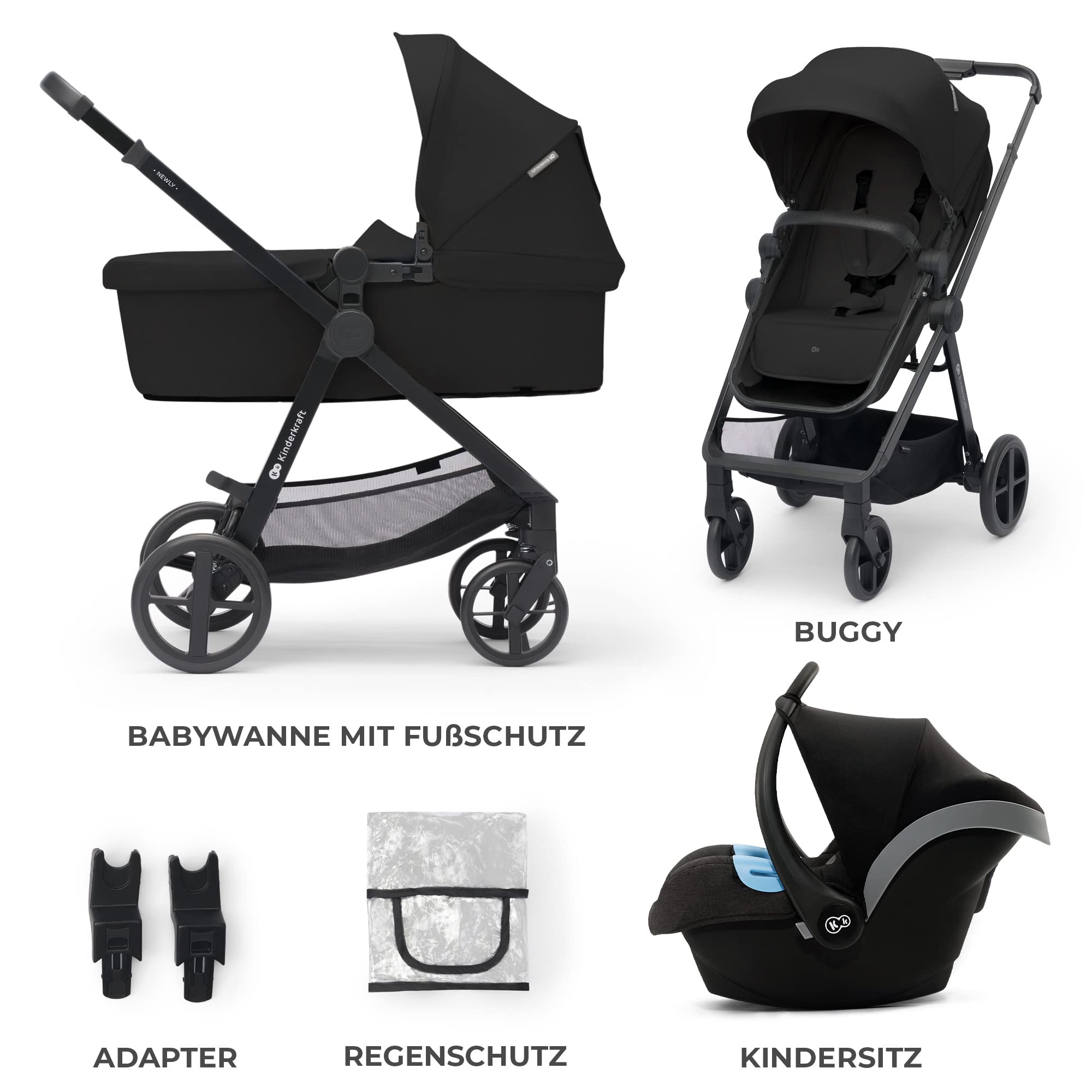 kinderkraft-newly-kinderwagen-3-in-1-bis-22-kg-mit-babyschale image 7