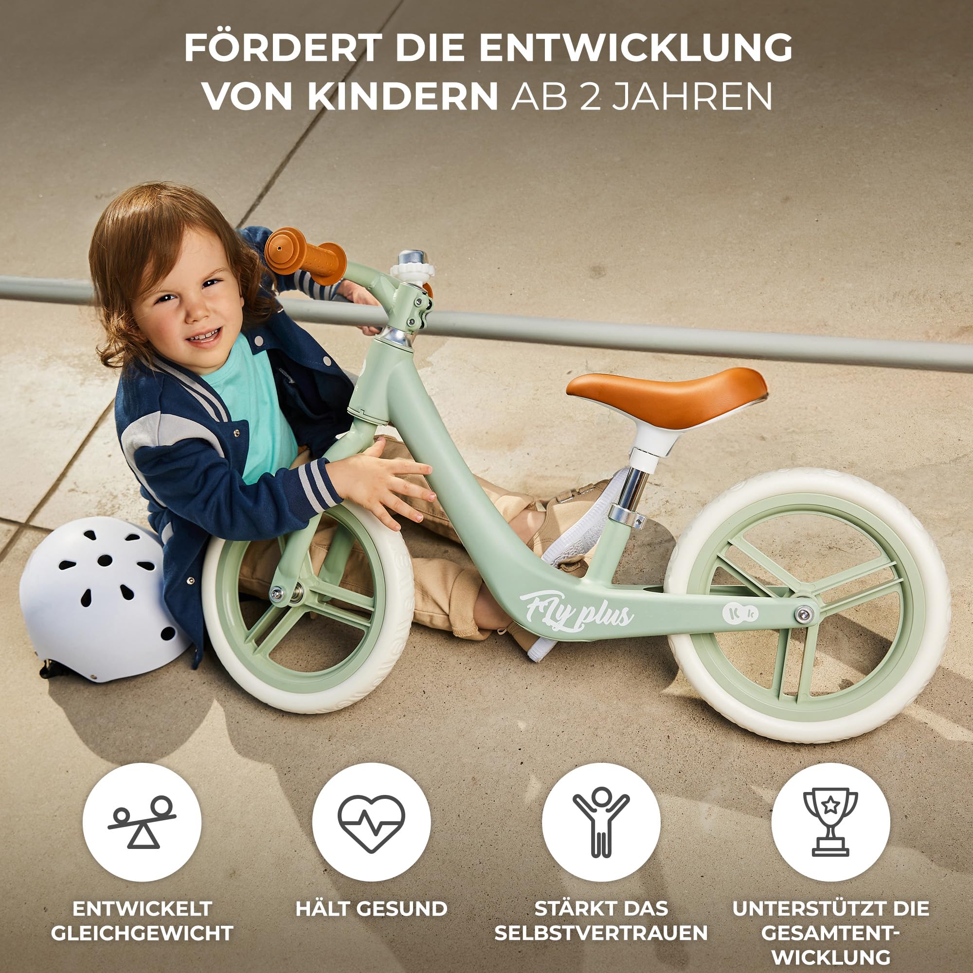 kinderkraft-fly-plus-laufrad-rosa-12-zoll-ab-2-jahre image 8