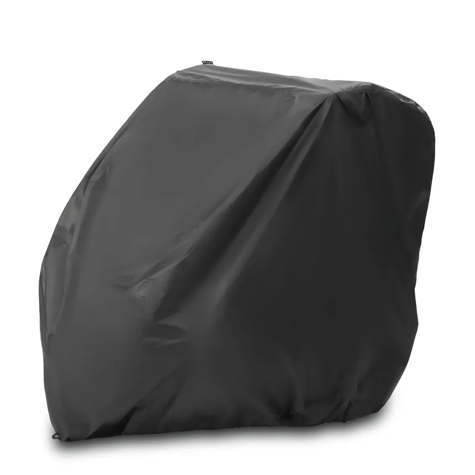 hauck-dryk-bike-trailer-cover-abdeckung-black-faltbar image 1