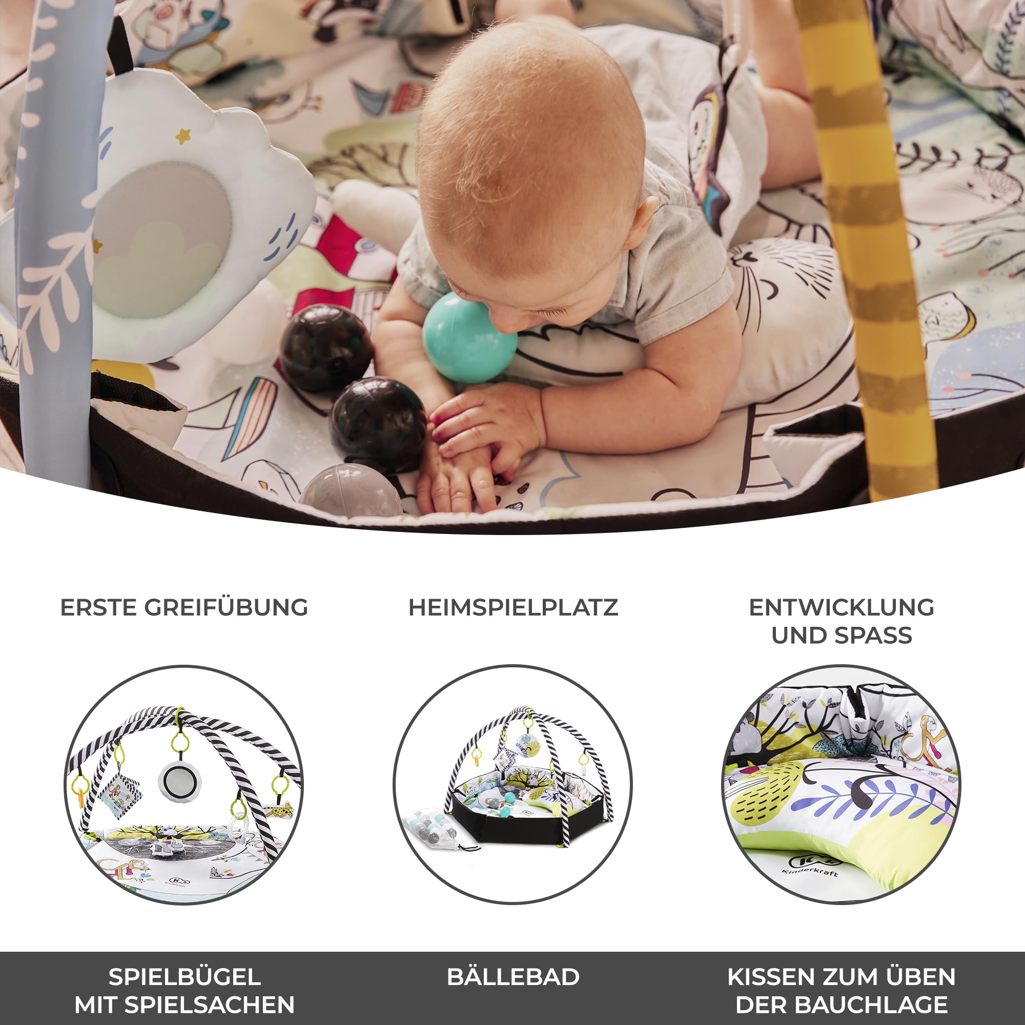 kinderkraft-smartplay-spieldecke-mit-bogen-b-llebad-0-2-j image 3