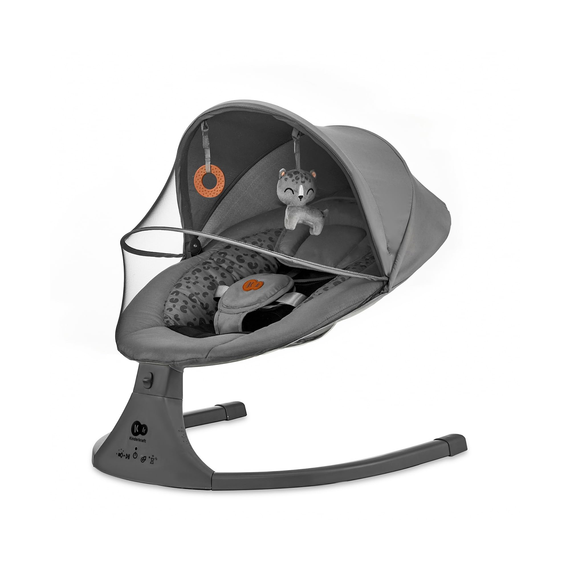 kinderkraft-lumi-2-babywippe-dunkelgrau-elektrisch image 7