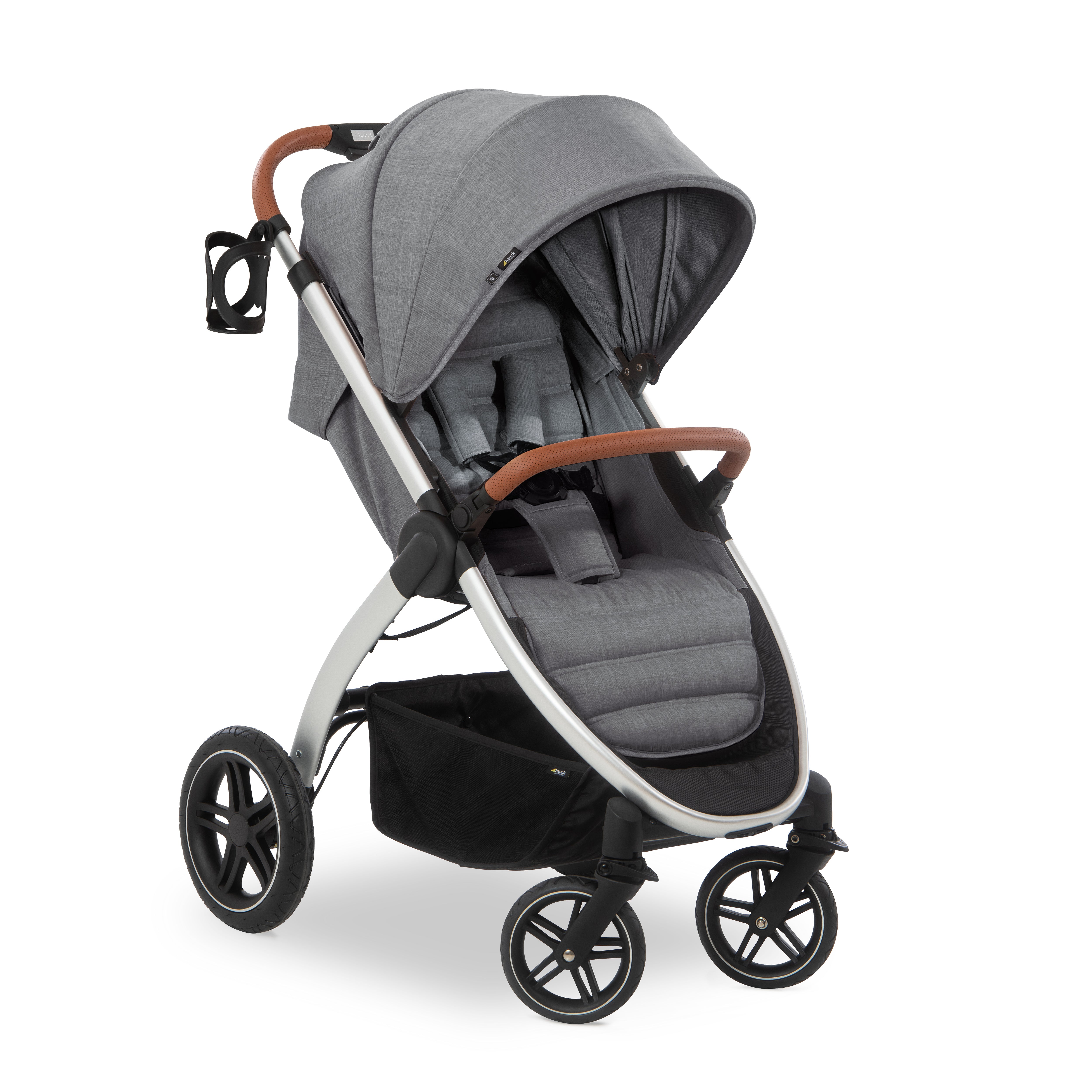 hauck-uptown-buggy-black-melange-grey-liegebuggy-22-kg image 4