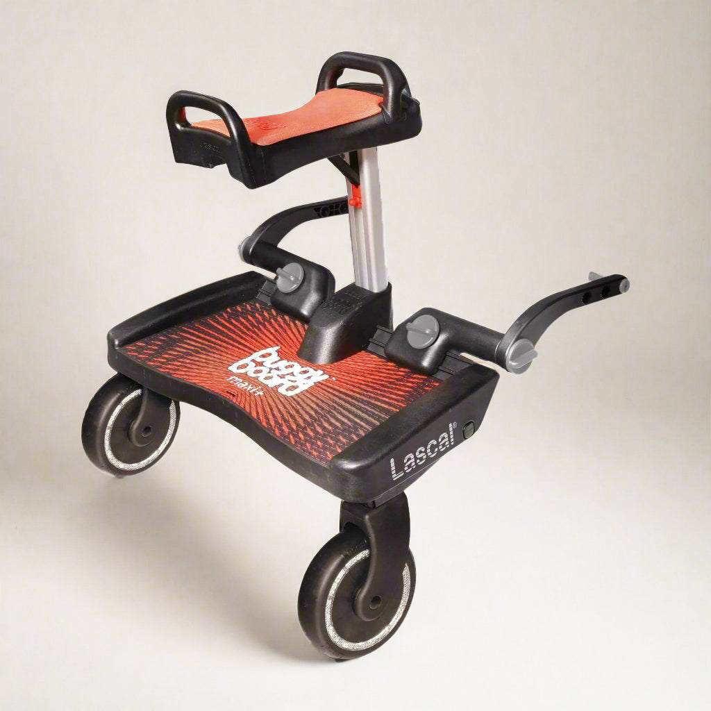lascal-buggyboard-maxi-trittbrett-mit-sitz-blau image 5