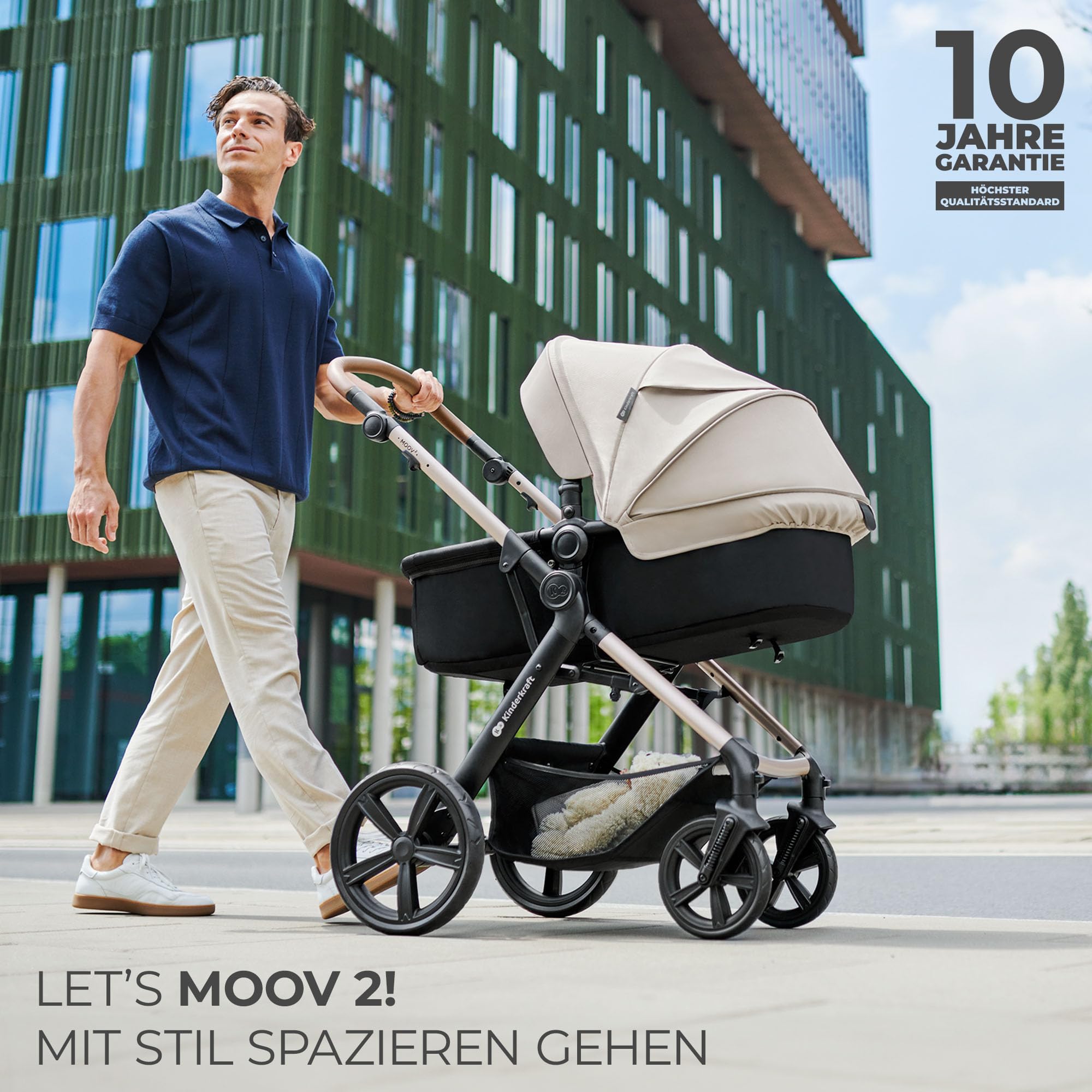 kinderkraft-moov-2-3in1-kombikinderwagen-schwarz-mit-autositz image 2