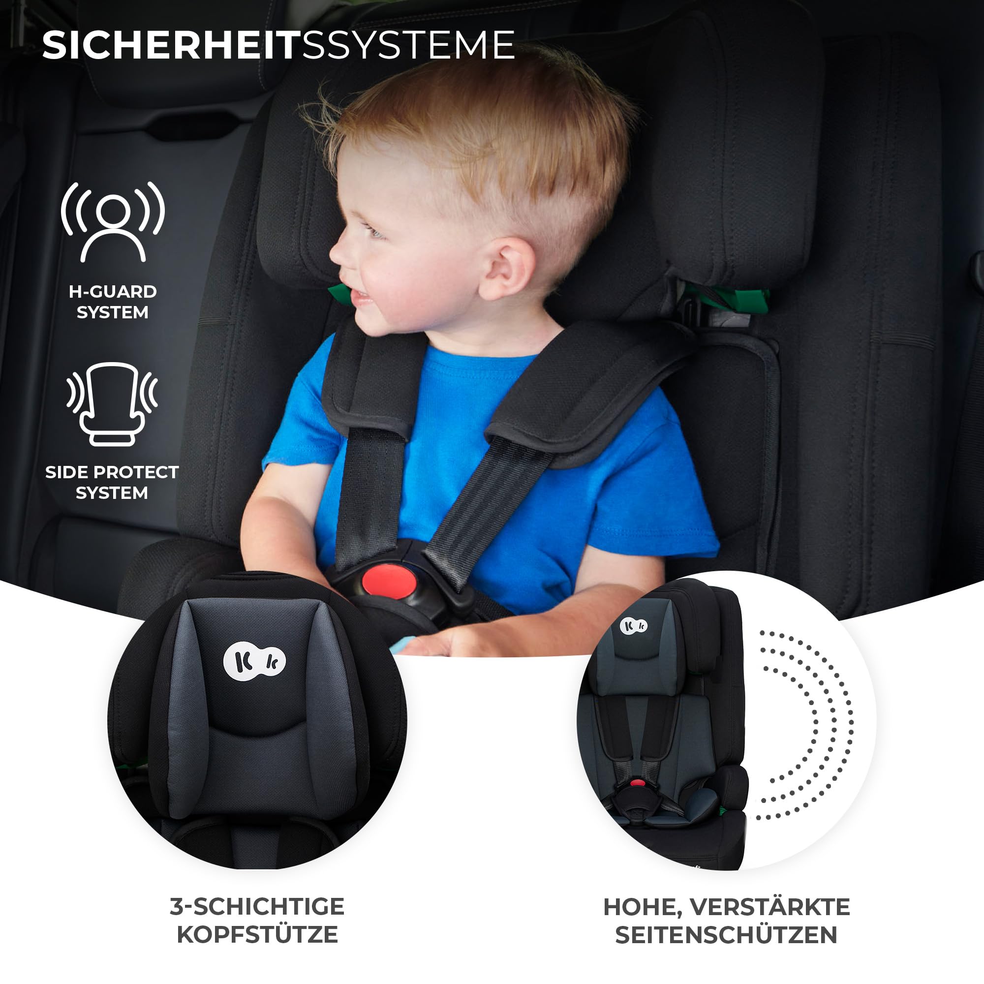 kinderkraft-safety-fix-2-i-size-kindersitz-grau-classic image 7