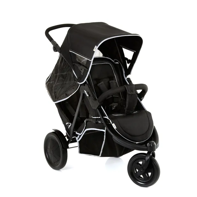 hauck-runner-freerider-geschwisterkinderwagen-sh12-black image 1