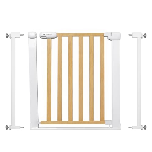 kinderkraft-lock-go-treppenschutzgitter-75-103-cm-holz-ohne-bohren image 8