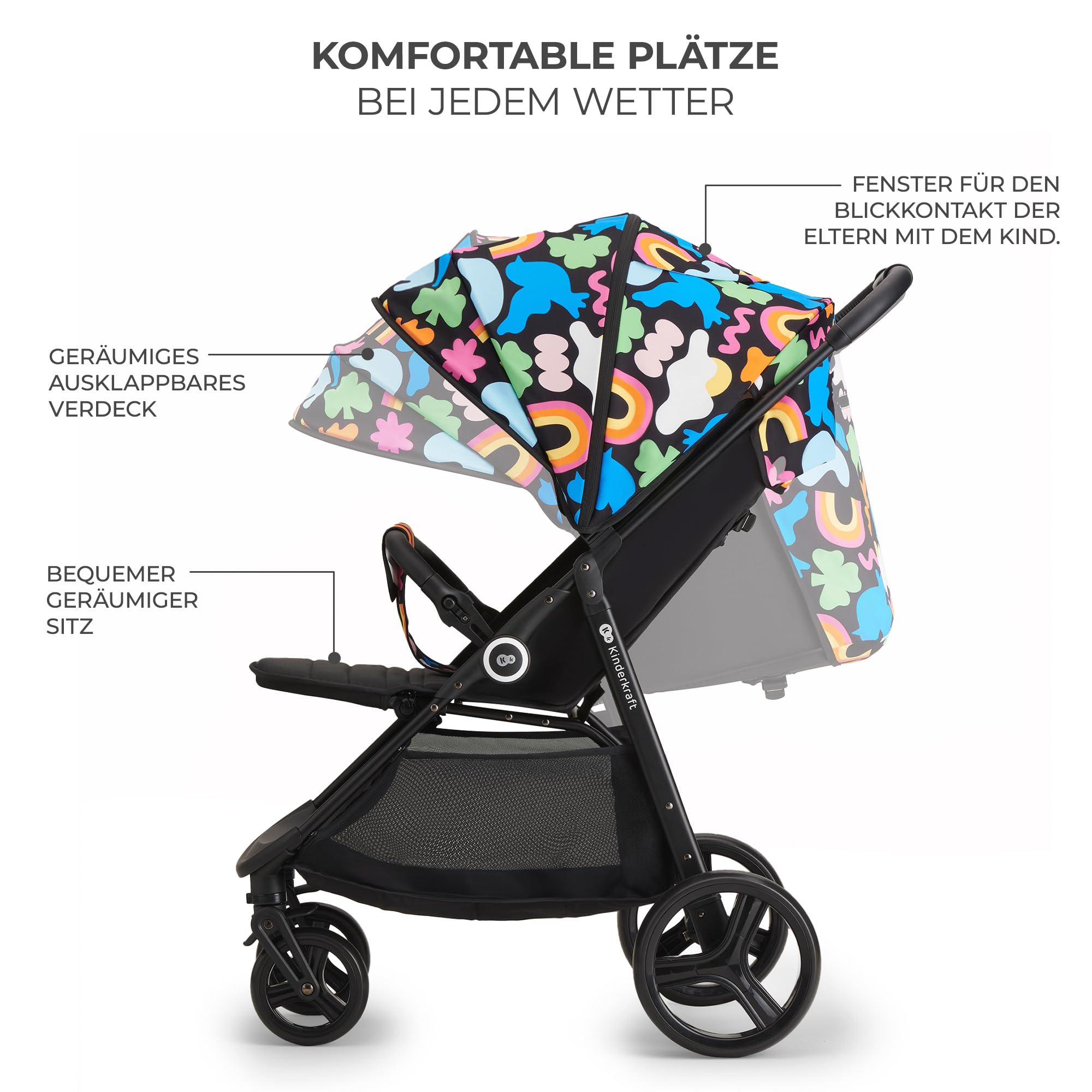 kinderkraft-grande-plus-buggy-happy-shapes-liegeposition image 5