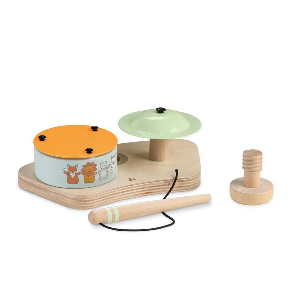 hauck-watch-me-play-drums-s-trommel-animals-holz image 1