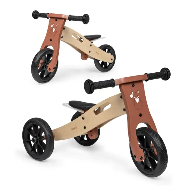 hauck-runner-first-ride-eco-laufrad-fox-holz-h-henverstellbar image 1