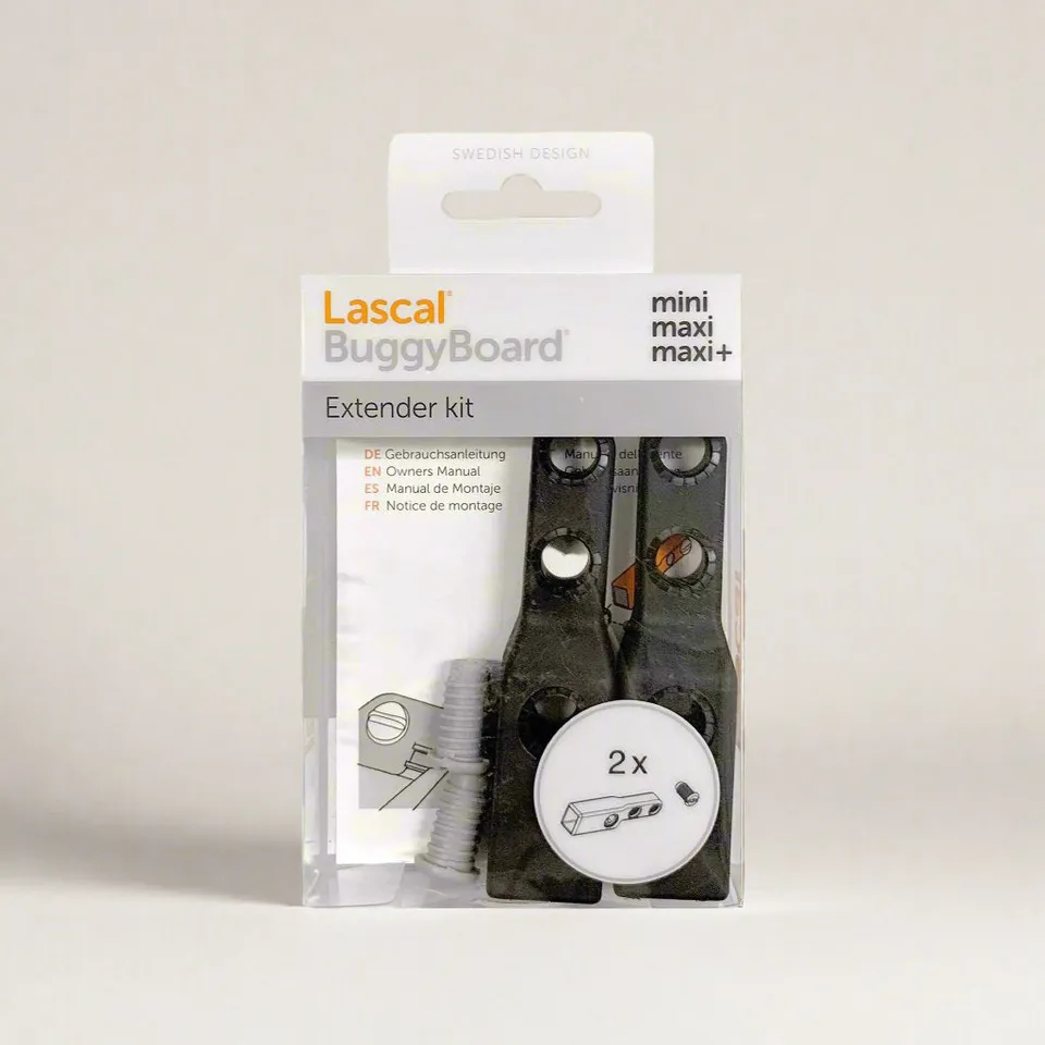 lascal-buggyboard-extender-kit-trittbrett-erweiterung-schwarz image 1