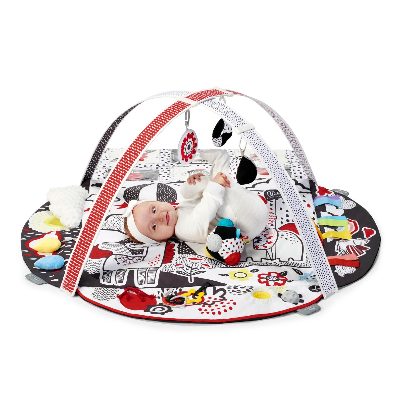 kinderkraft-4smart-spielmatte-mehrfarbig-mit-b-llebad image 4