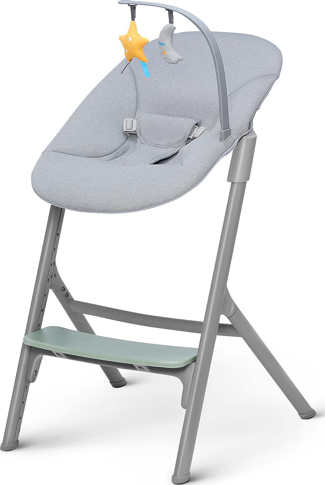 kinderkraft-livy-hochstuhl-holz-4in1-mit-babyliege image 8