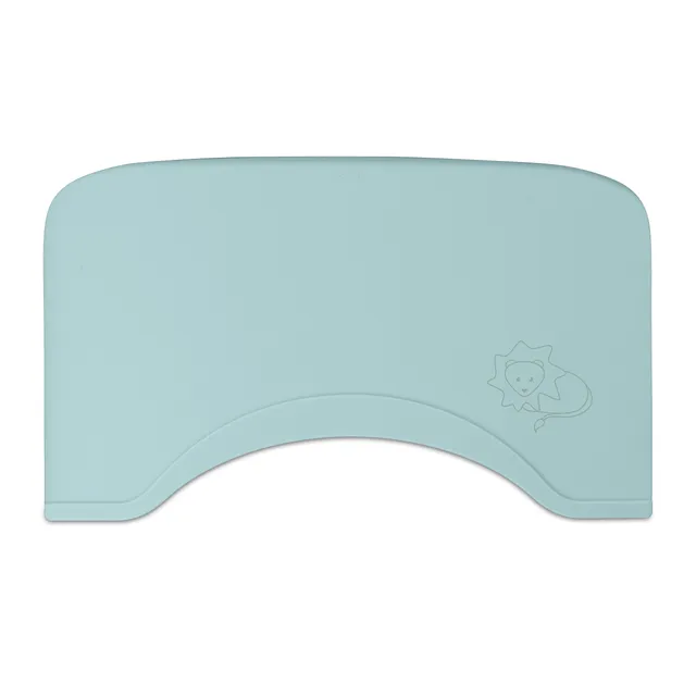 hauck-highchair-wooden-tray-mat-platzdeckchen-lion-mint-silikon image 1