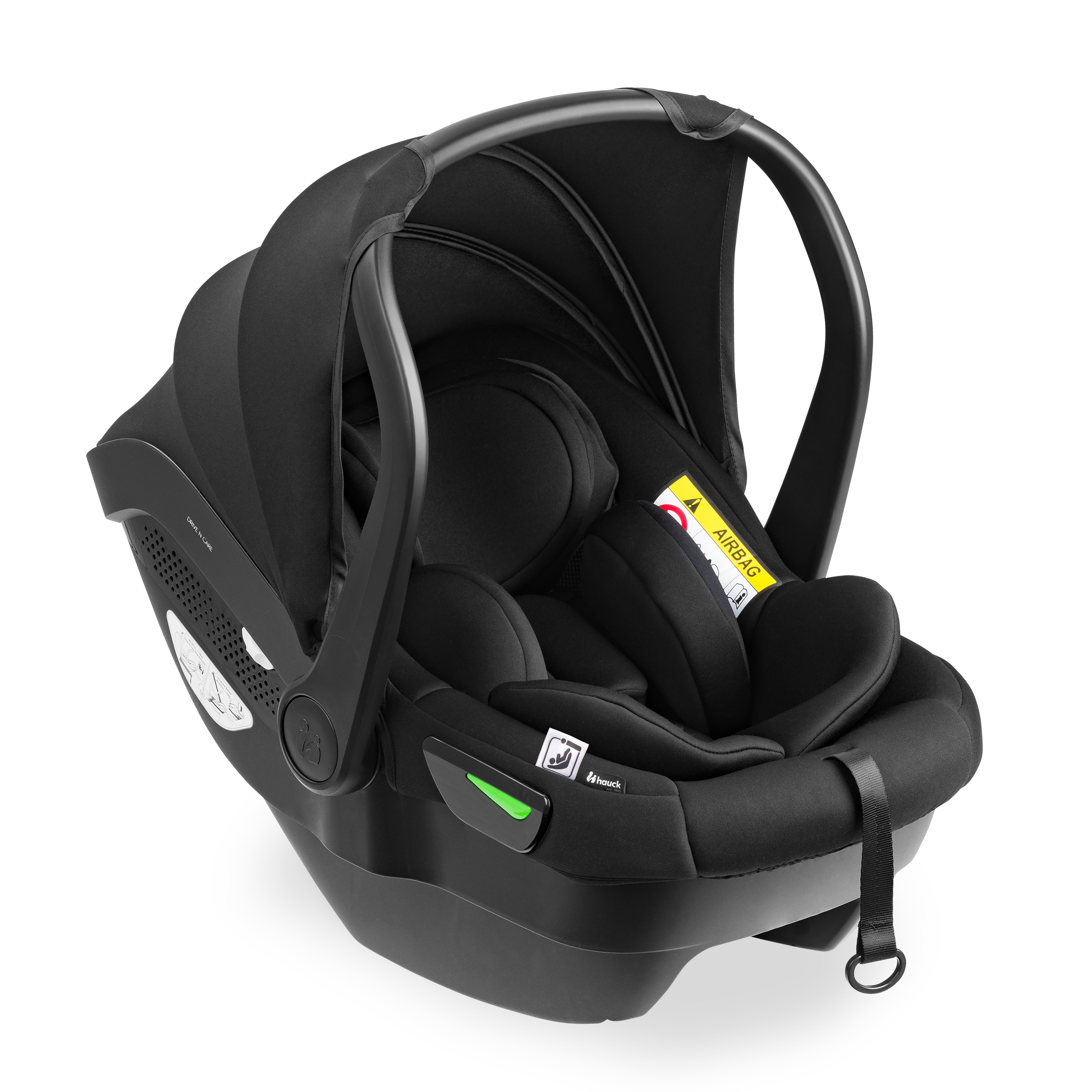 hauck-rapid-drive-n-care-babyschale-black-i-size image 1