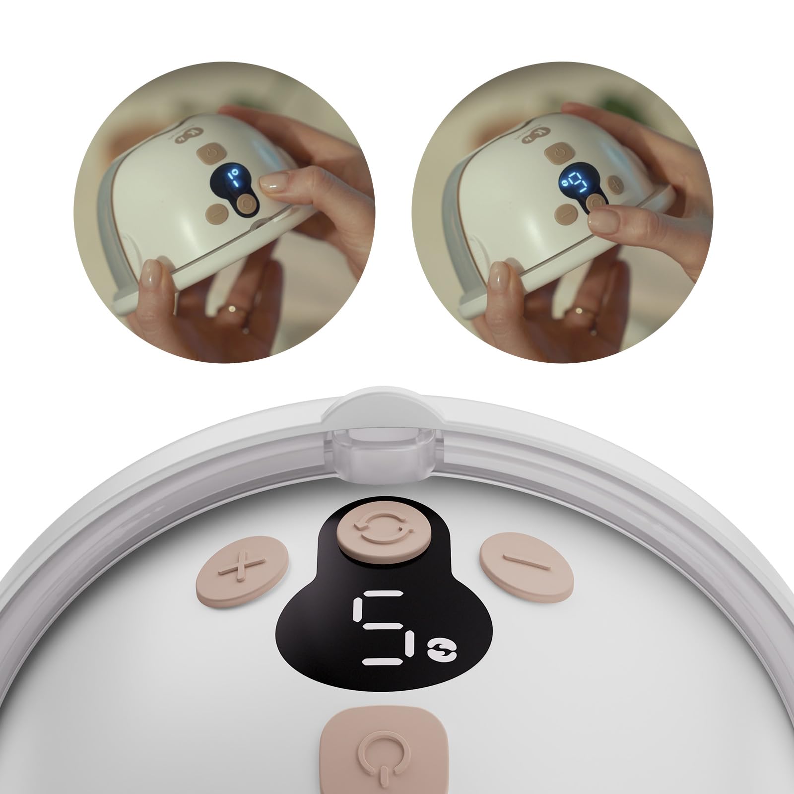 kinderkraft-mamaflow-double-milchpumpe-elektrisch-gold-320-ml image 6