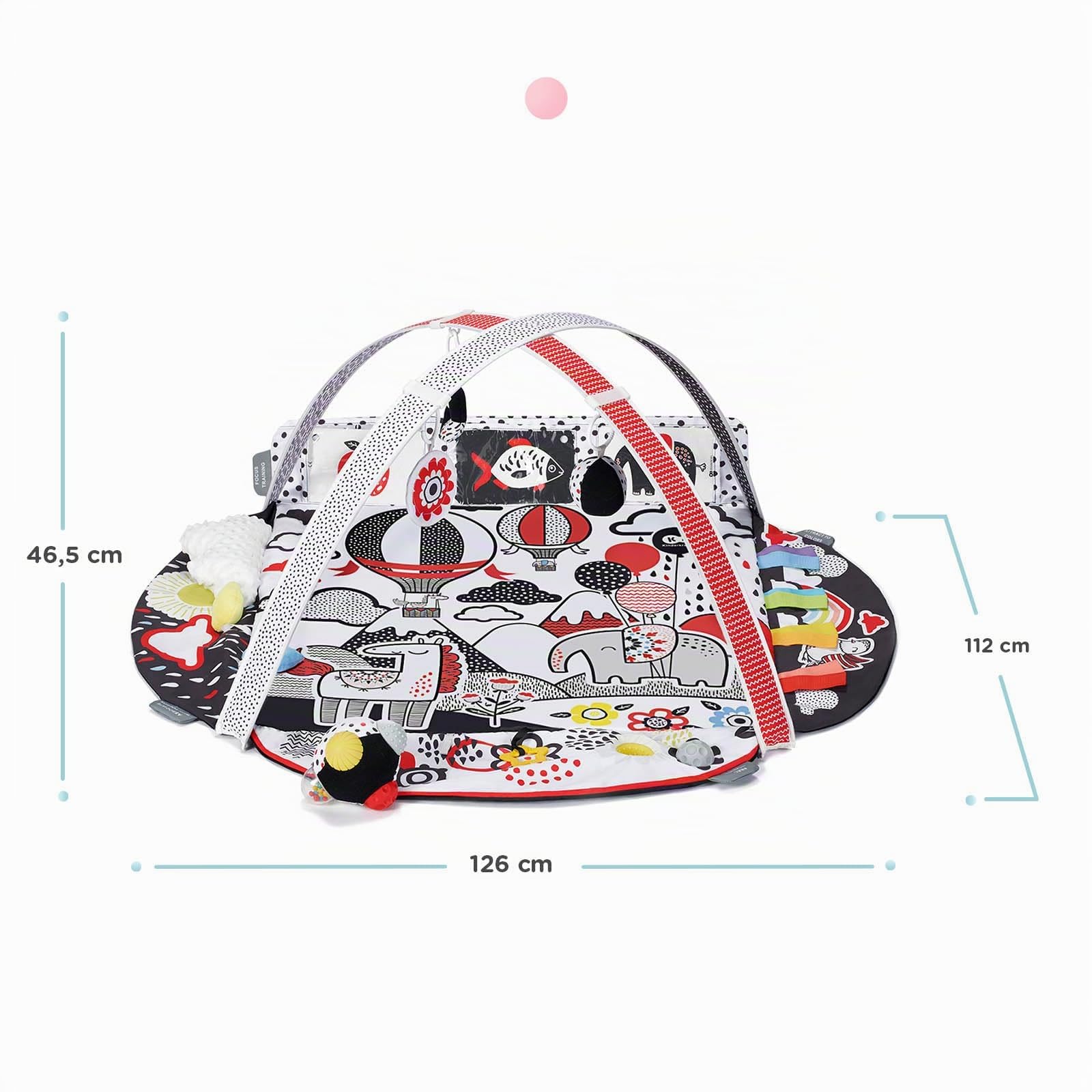 kinderkraft-4smart-spielmatte-mehrfarbig-mit-b-llebad image 8