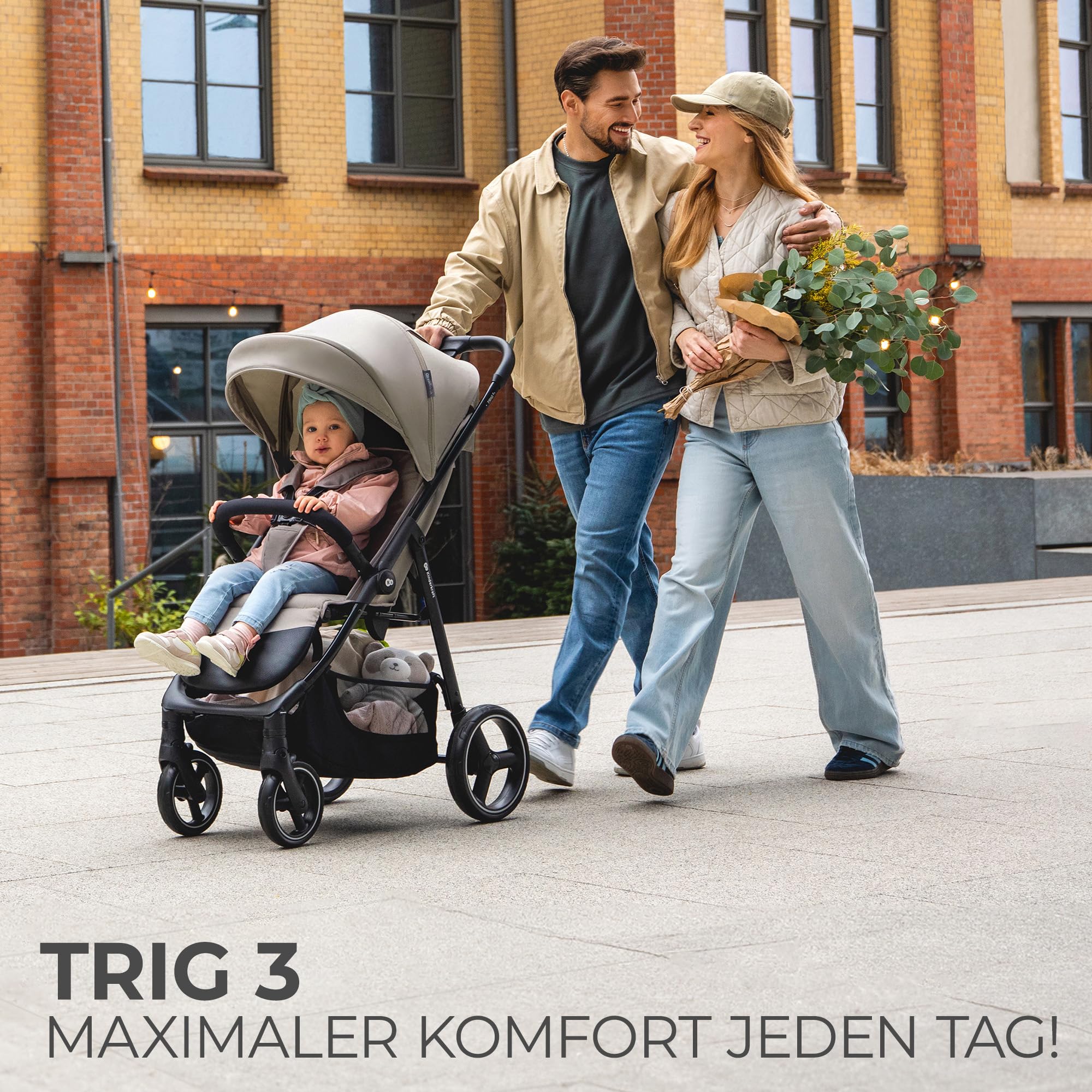 kinderkraft-trig-3-buggy-grau-mit-liegeposition-bis-25-kg image 8