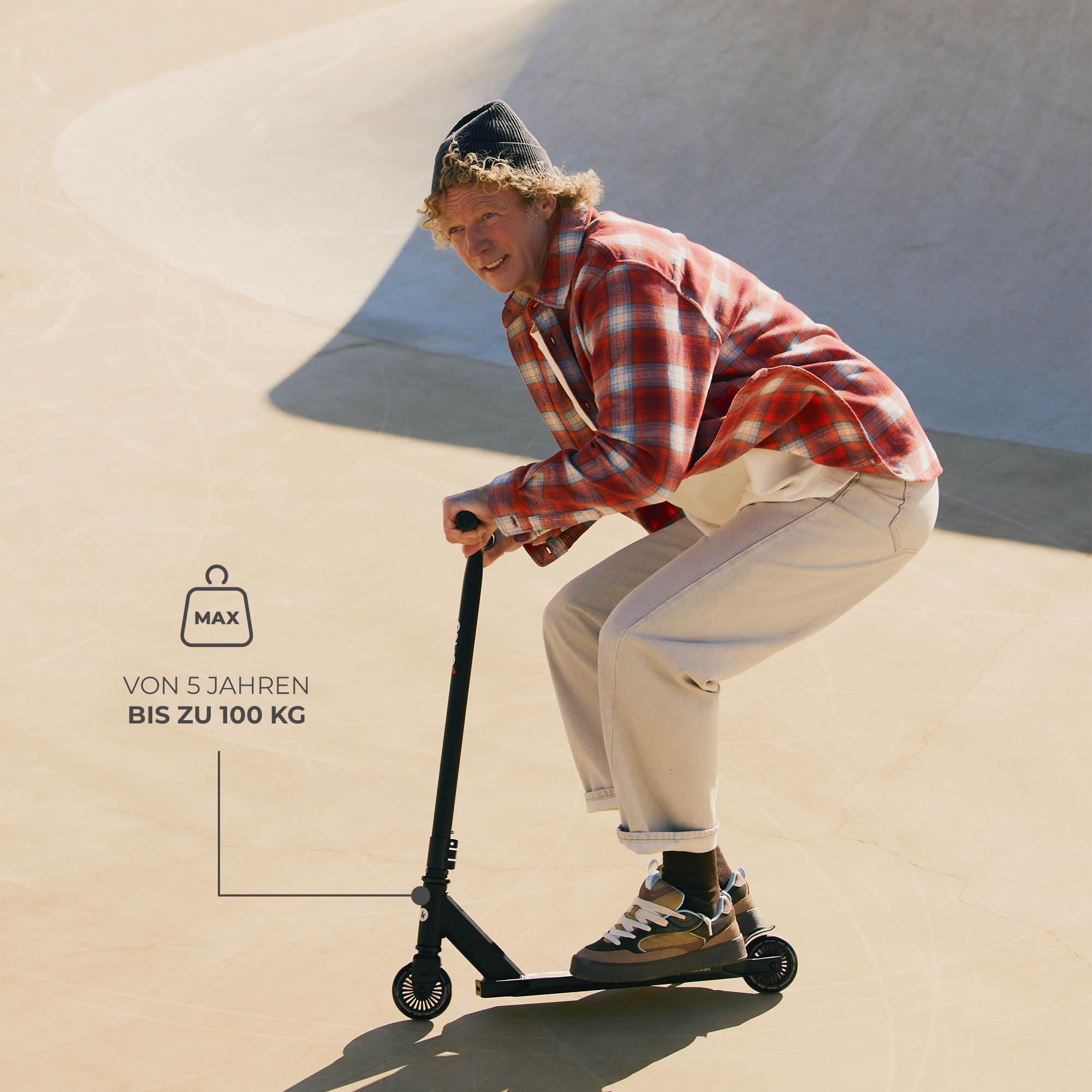 kinderkraft-solis-scooter-schwarz-ab-5-jahre-bis-100-kg image 3