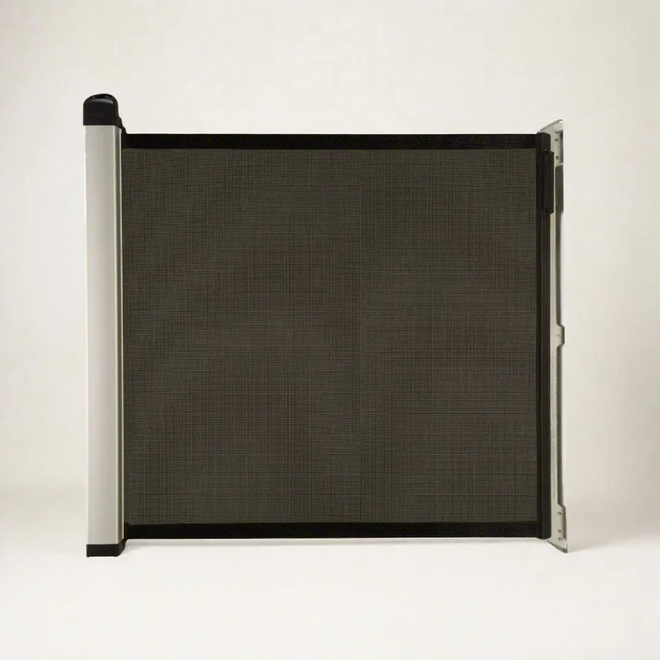 lascal-kiddyguard-avant-t-rschutzgitter-schwarz-120-cm-einziehbar image 1