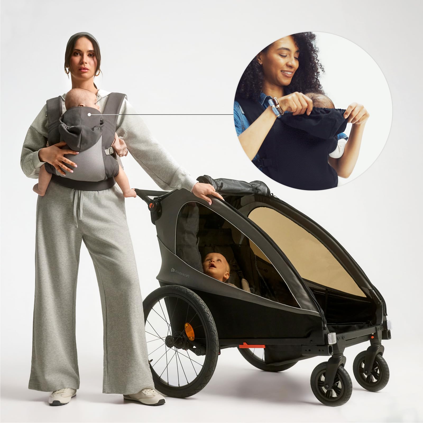 kinderkraft-carrybee-babytrage-grau-bis-20-kg image 5