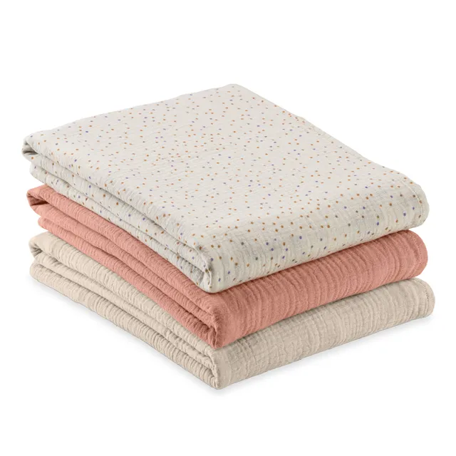 hauck-sleep-n-play-cuddle-n-clean-mulltuch-3er-set-honey-mint-leo image 1
