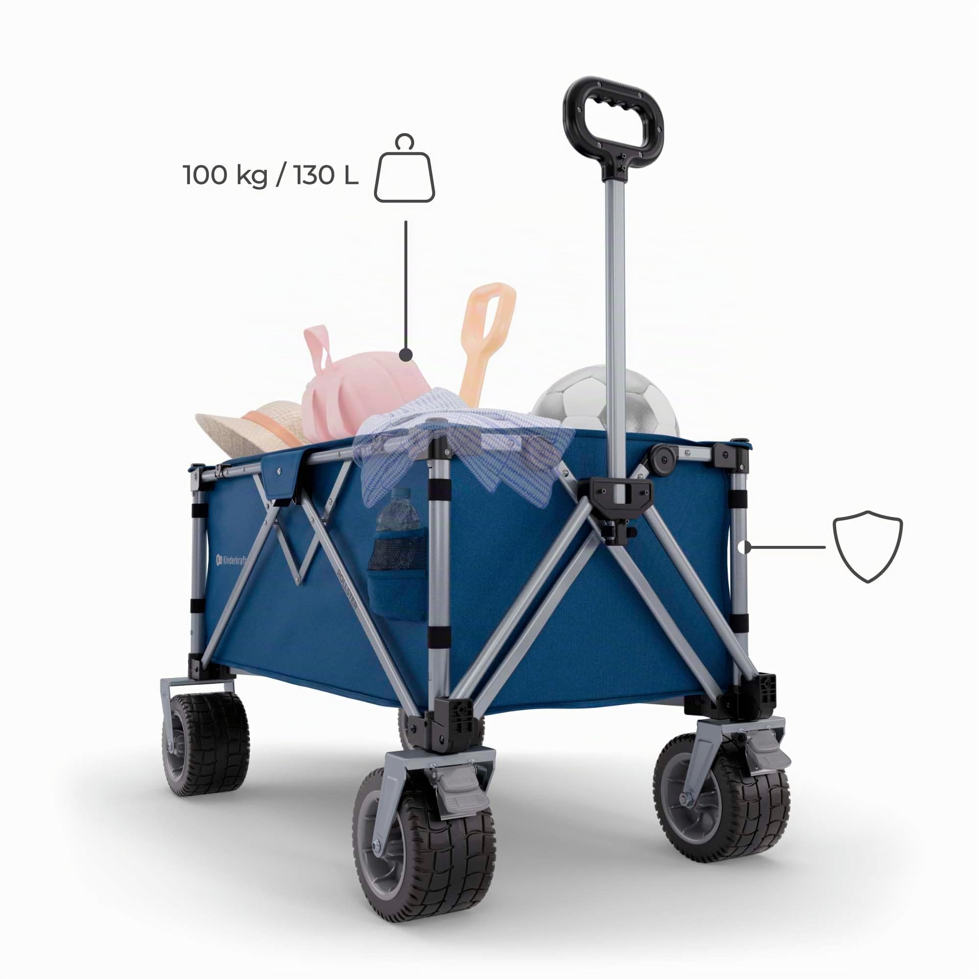 kinderkraft-nava-rollster-bollerwagen-blau-faltbar-100-kg image 5