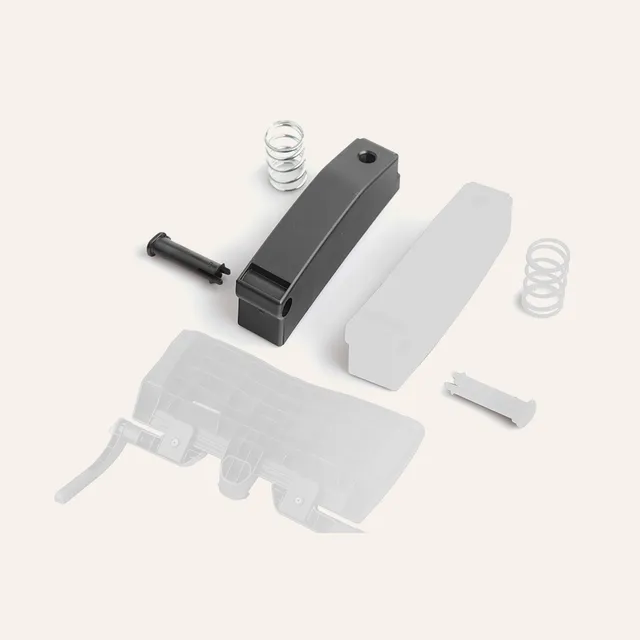 lascal-buggyboard-maxi-federarmset-links-ersatzteil-schwarz image 1