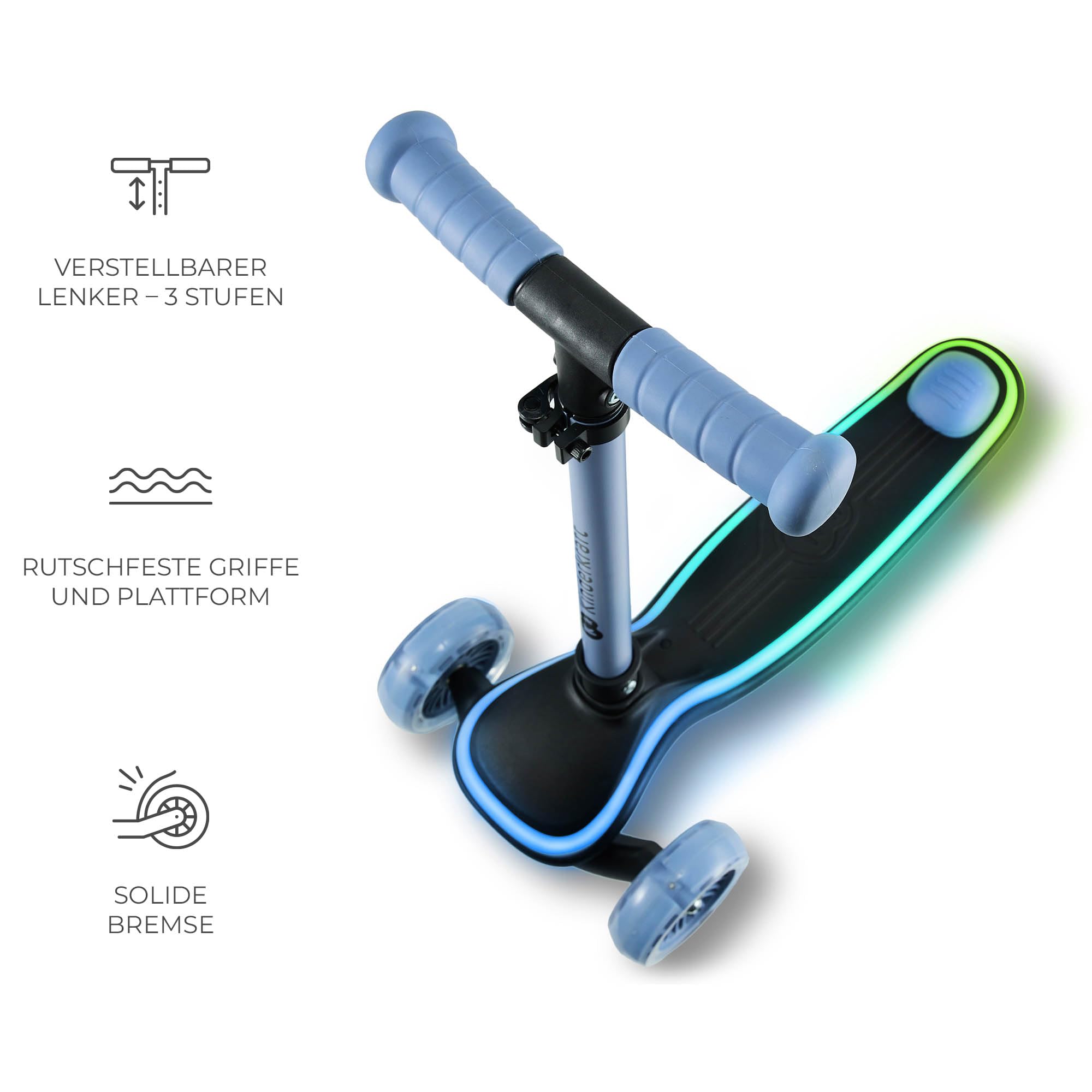 kinderkraft-raket-scooter-roller-mit-led-r-dern-h-henverstellbar image 7