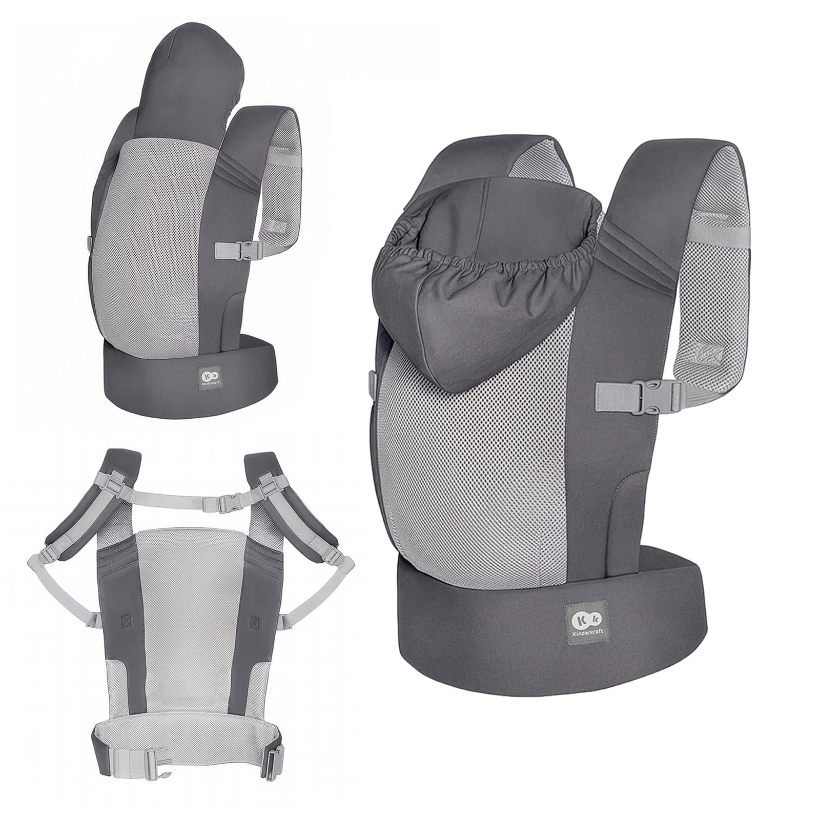 kinderkraft-carrybee-babytrage-grau-bis-20-kg image 1