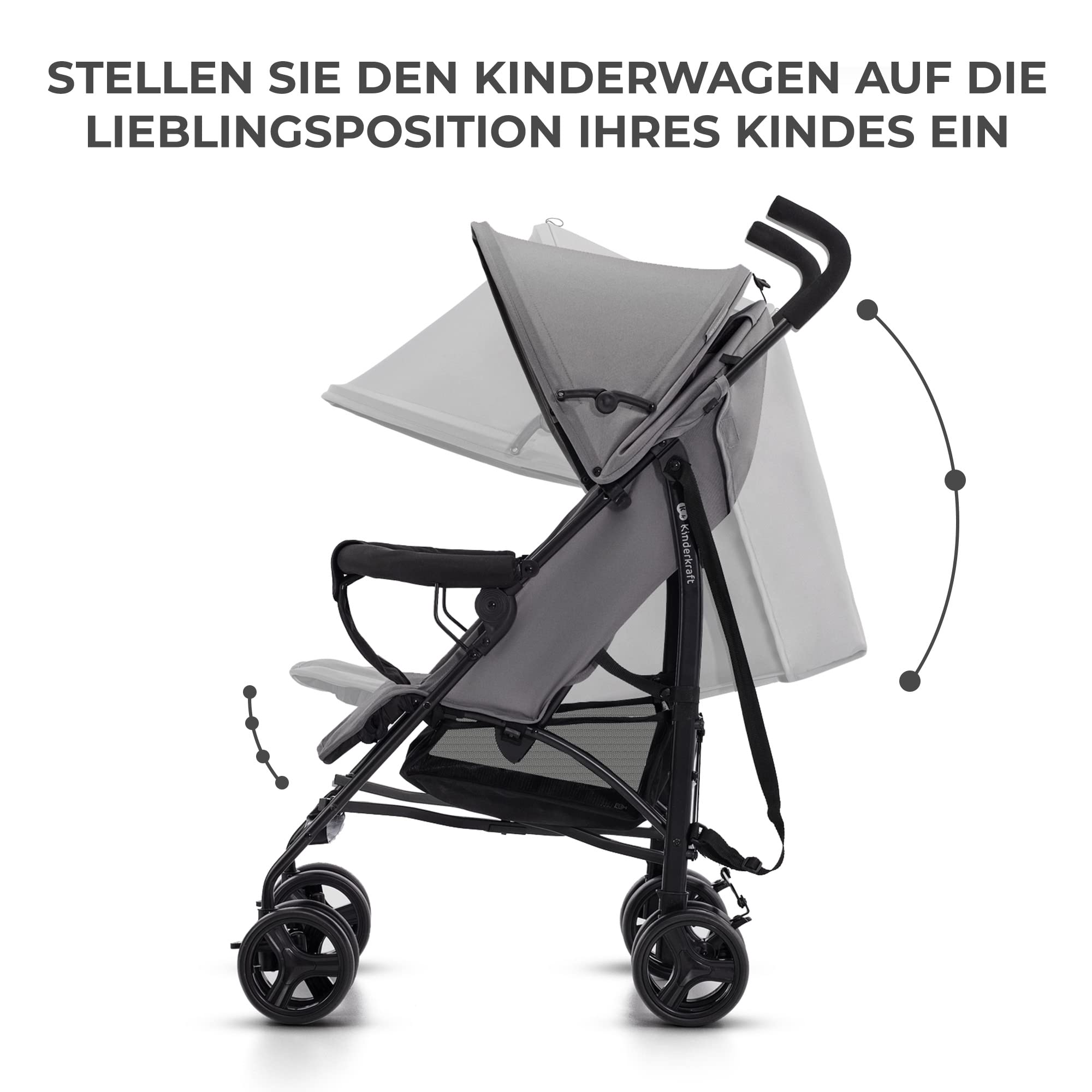 kinderkraft-tik-buggy-sportwagen-grau-liegebuggy-6-5-kg image 3