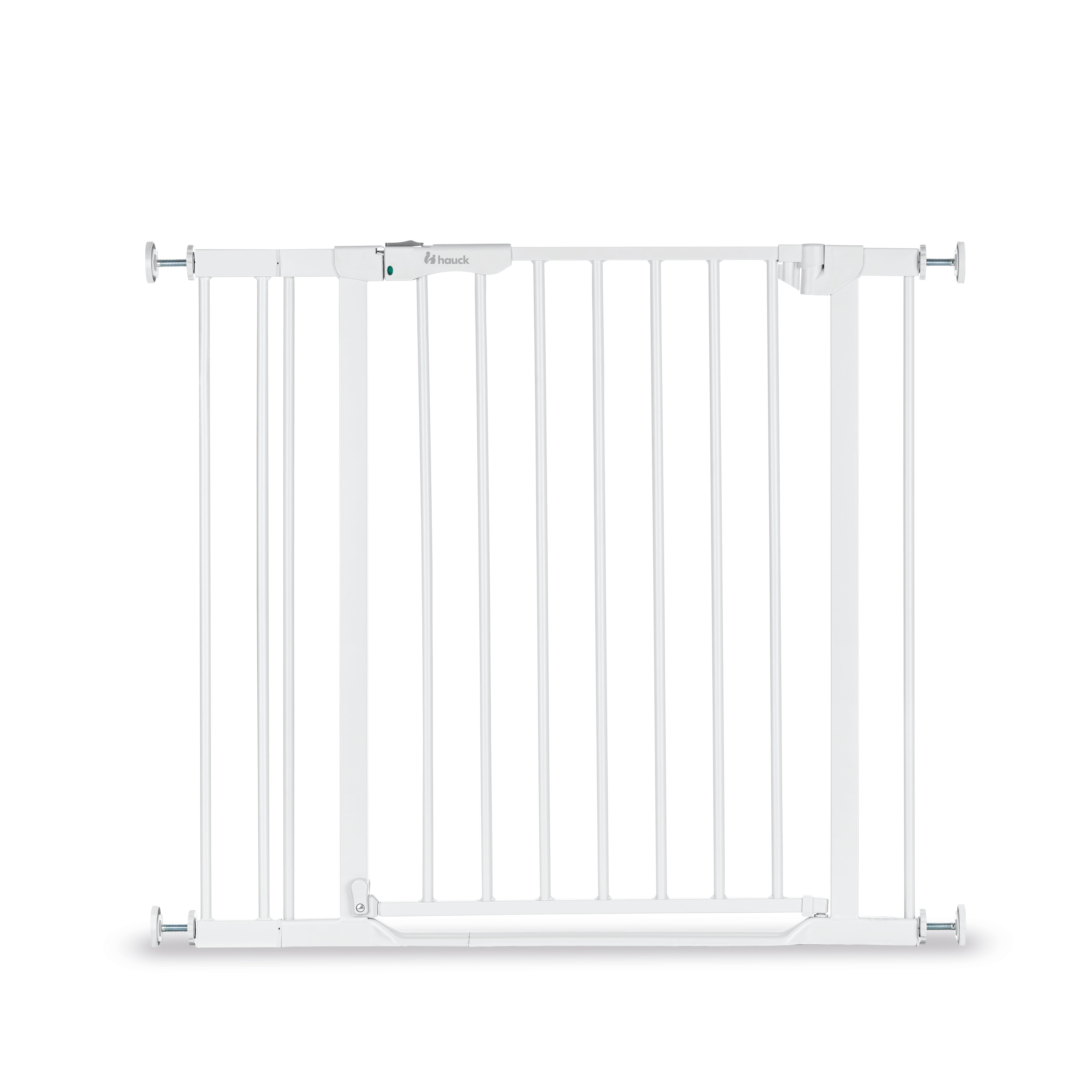 hauck-open-n-stop-clear-step-autoclose-2-gitter-white-84cm image 1