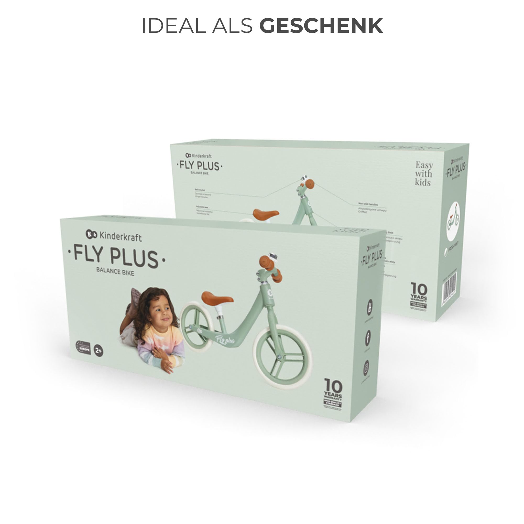 kinderkraft-fly-plus-laufrad-gr-n-12-zoll-magnesium image 7