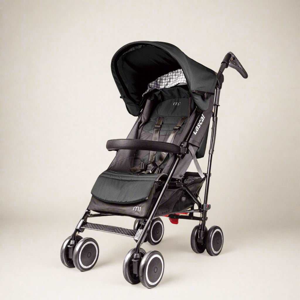 lascal-m1-buggy-kinderwagen-schwarz-22-kg-verstellbarer-griff image 1