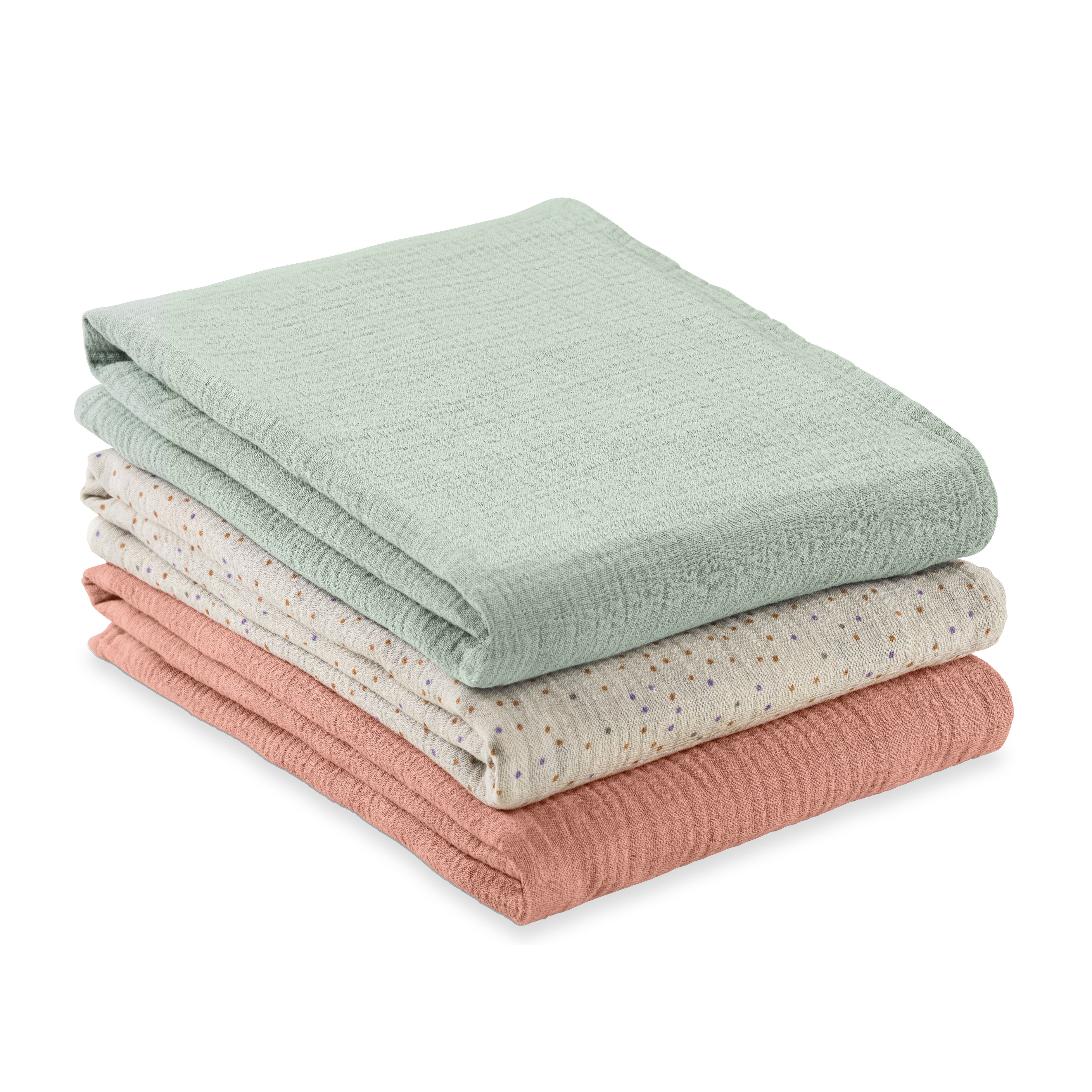 hauck-sleep-n-play-cuddle-n-clean-mulltuch-3er-set-honey-mint-leo image 3