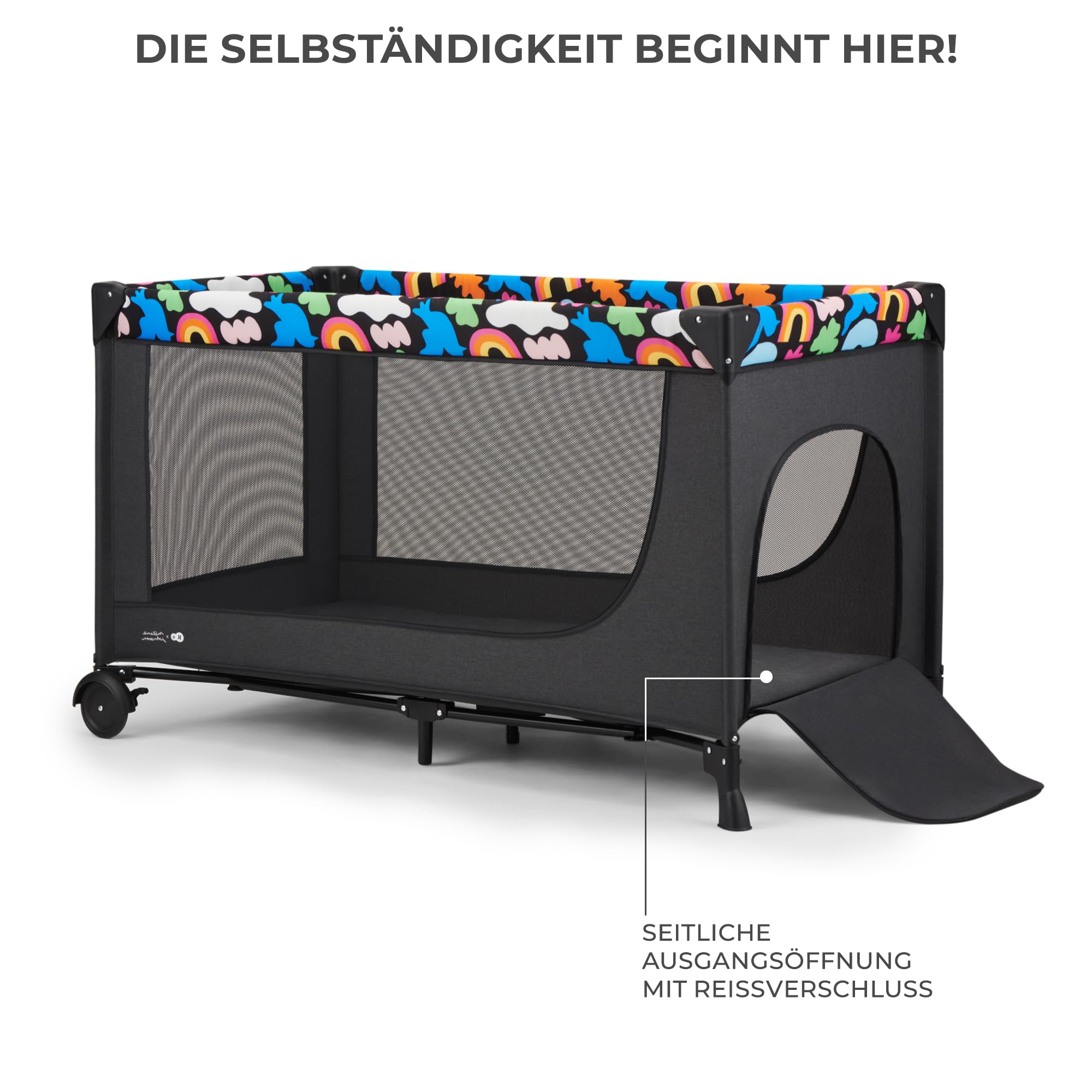 kinderkraft-joy-2-reisebett-happy-shapes-2-in-1 image 5