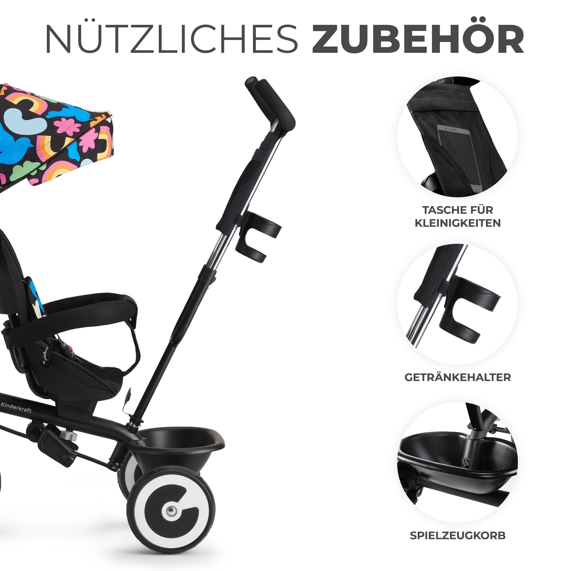 kinderkraft-aston-dreirad-happy-shapes-mit-schubstange image 5
