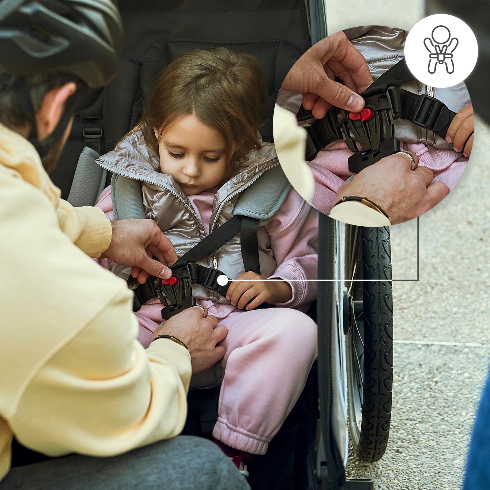 kinderkraft-nava-fahrradanh-nger-buggy-2in1-grau-2-kinder image 5