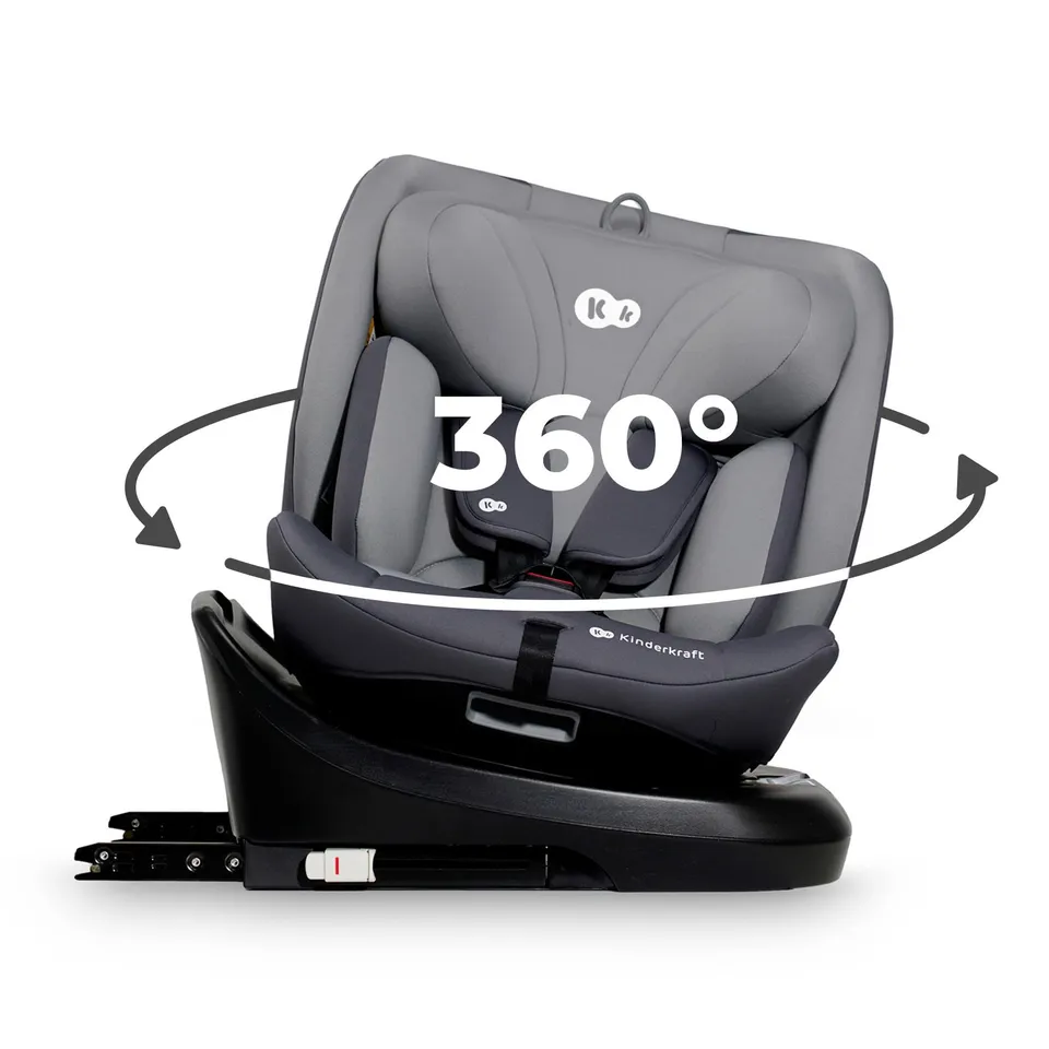 kinderkraft-i-grow-kindersitz-0-36-kg-grau-isofix-360-grad image 1