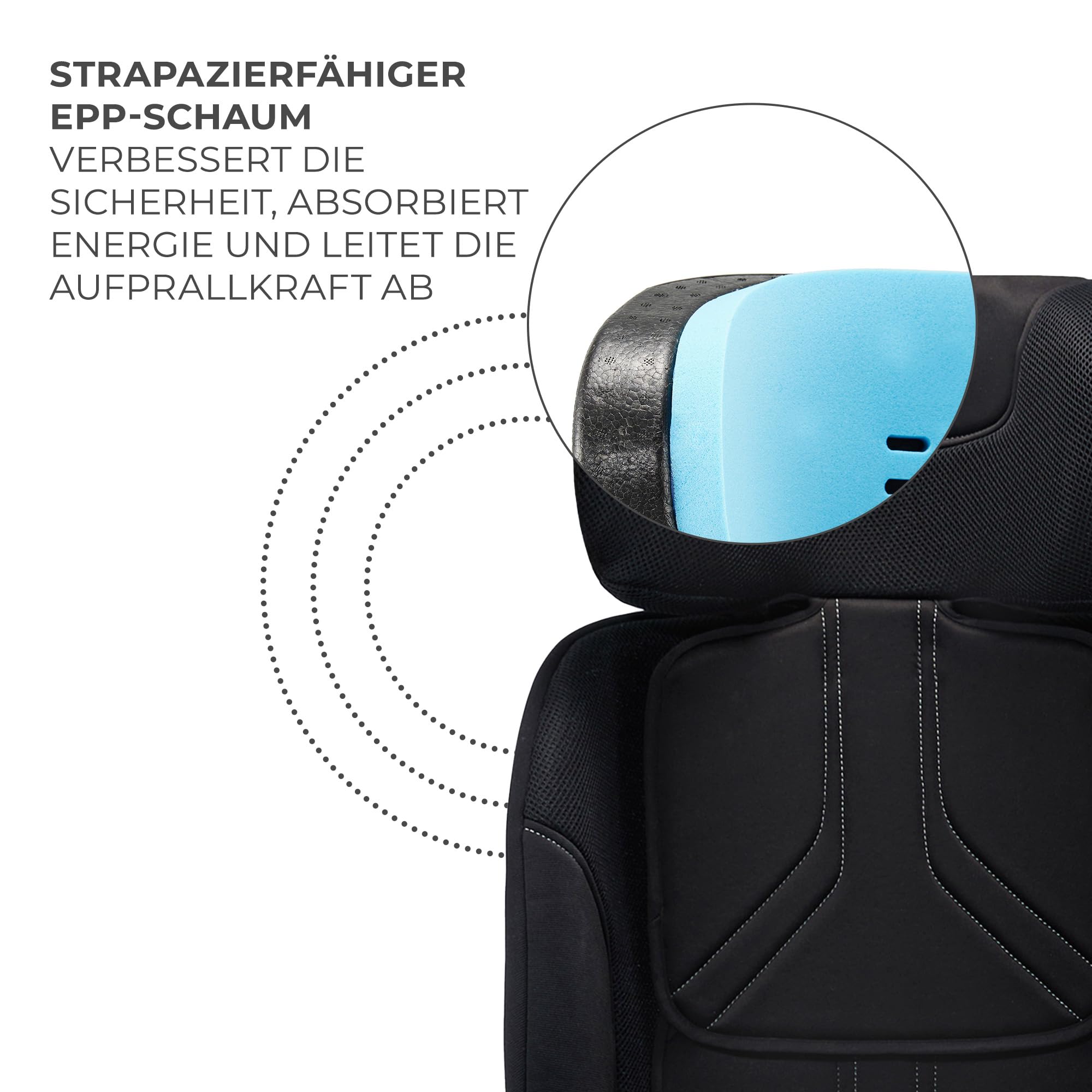 kinderkraft-xrider-2-kindersitz-schwarz-40-150-cm-isofix image 6